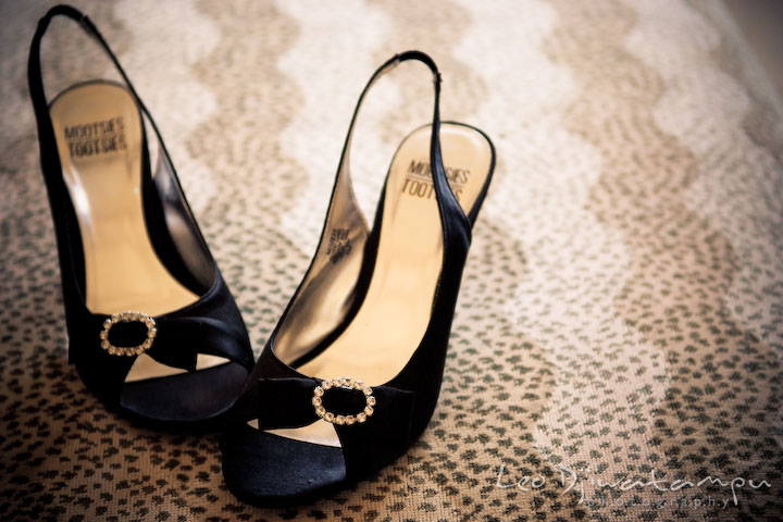 bride's shoes. Clifton Inn Charlottesville VA Destination Wedding  Photographer