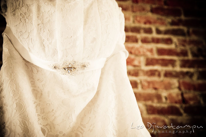 bride's wedding dress. Clifton Inn Charlottesville VA Destination Wedding Photographer