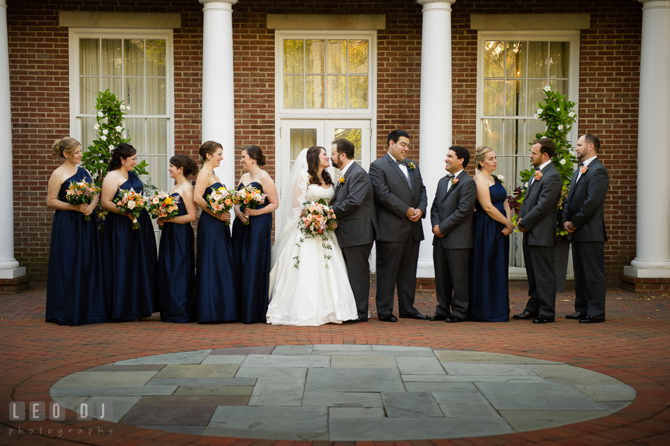 . The Tidewater Inn wedding, Easton, Eastern Shore, Maryland, by wedding photographers of Leo Dj Photography. http://leodjphoto.com