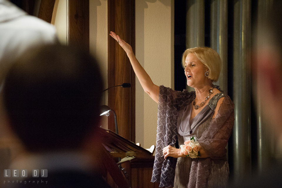 Cantor singing verses and invite congregation to follow. The Trinity Cathedral wedding, Easton, Eastern Shore, Maryland, by wedding photographers of Leo Dj Photography. http://leodjphoto.com