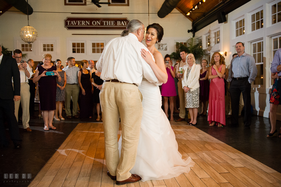 Chesapeake Bay Beach Club Father-Daughter parent dance photo by Leo Dj Photography