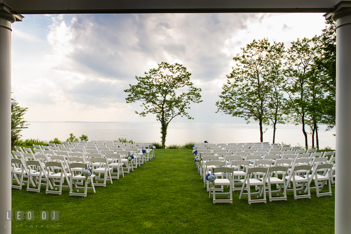 Chesapeake Bay Beach Club Wedding Ceremony Casey Todd