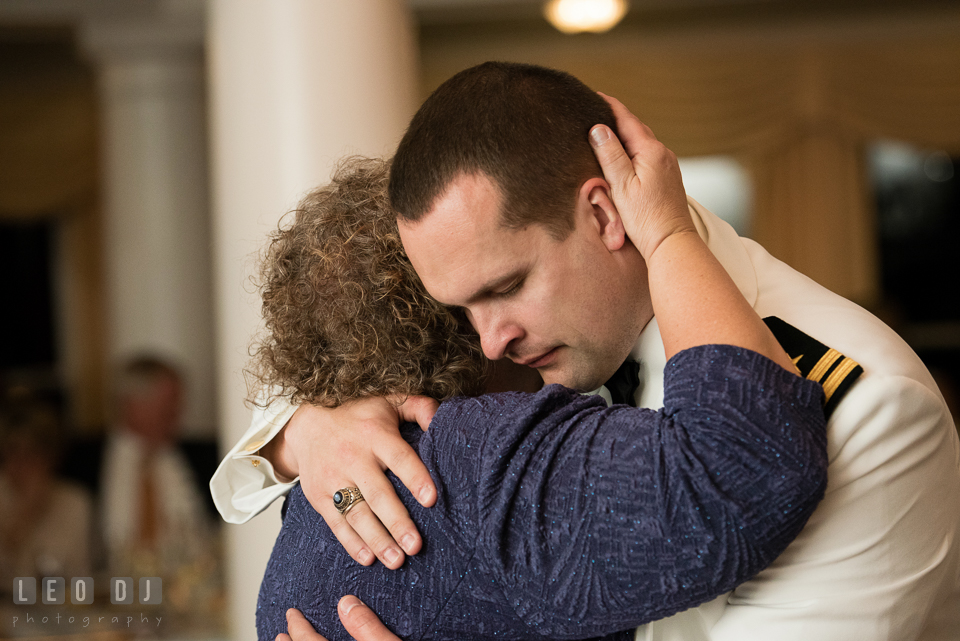 Kent Manor Inn Mother of Groom and son dance photo by Leo Dj Photography