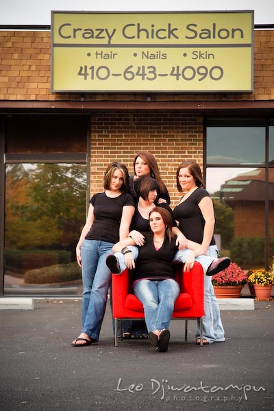 Crazy Chick Hair Salon, nails, skin, spa in Chester, Kent Island, Maryland. Commercial work photography Annapolis Eastern Shore MD Washington DC