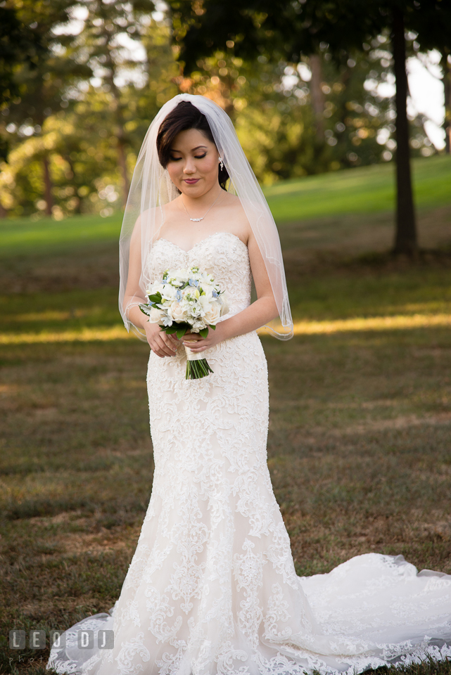 Reston Virginia Wedding Bride wearing dress designed by Sottero and Midgley from Elegance by Roya photo by Leo Dj Photography