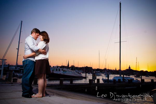 candid photojournalistic prewedding engagement photography session eastport eastern shore md photographers