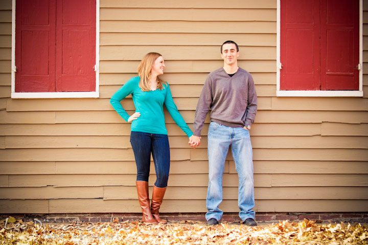 Engaged girl holding her fiancé's hand. Chestertown Maryland and Washington College Pre-Wedding Engagement Session Photographer, Leo Dj Photography