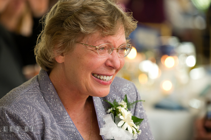 Mother of the Bride happy to see Father and daughter dance. Riverhouse Pavilion wedding photos at Easton, Eastern Shore, Maryland by photographers of Leo Dj Photography. http://leodjphoto.com