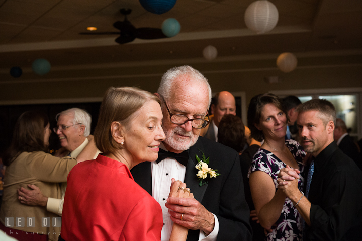 Parents of the Groom dancing. Riverhouse Pavilion wedding photos at Easton, Eastern Shore, Maryland by photographers of Leo Dj Photography. http://leodjphoto.com