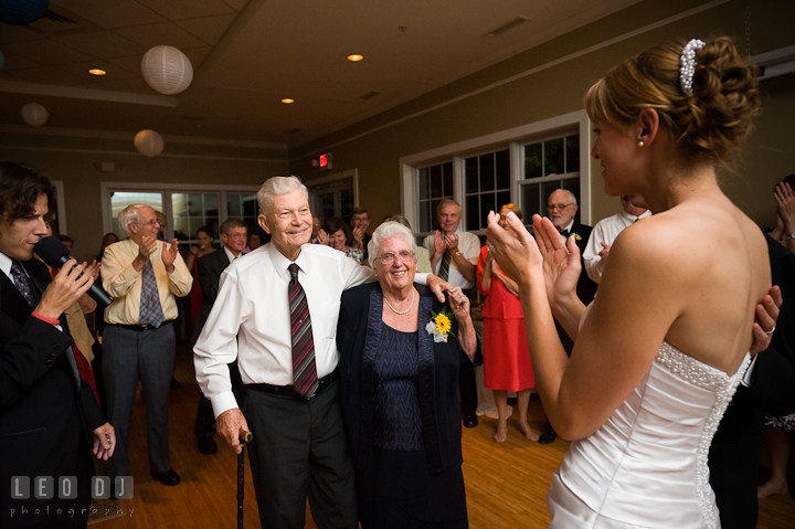 Grandparents, winner of the anniversary dance. Riverhouse Pavilion wedding photos at Easton, Eastern Shore, Maryland by photographers of Leo Dj Photography. http://leodjphoto.com