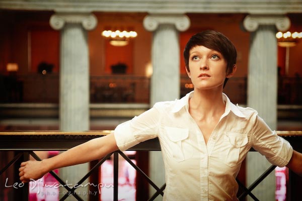 model posing inside building - glamour fashion portrait photography Philadelphia PA, Annapolis MD, Washington DC, Virginia