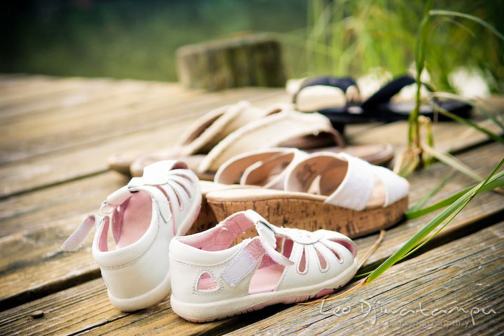 The family's shoes and sandals. Kent Island and Annapolis, Eastern Shore, Maryland Candid Family Maternity Session Photographer