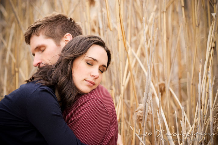 couple hugging, feeling each other's warmth. Engagement session model photography - Annapolis photographer