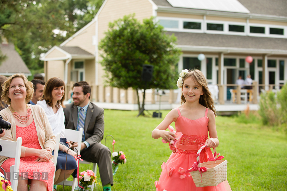 . Chesapeake Bay Environmental Center, Eastern Shore Maryland, wedding reception and ceremony photo, by wedding photographers of Leo Dj Photography. http://leodjphoto.com