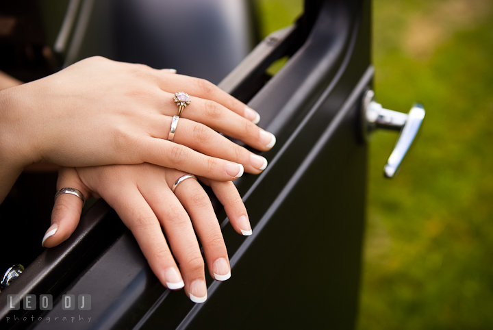 Girl wearing many rings on her finger. Eastern Shore, Maryland, Kent Island High School senior portrait session by photographer Leo Dj Photography. http://leodjphoto.com